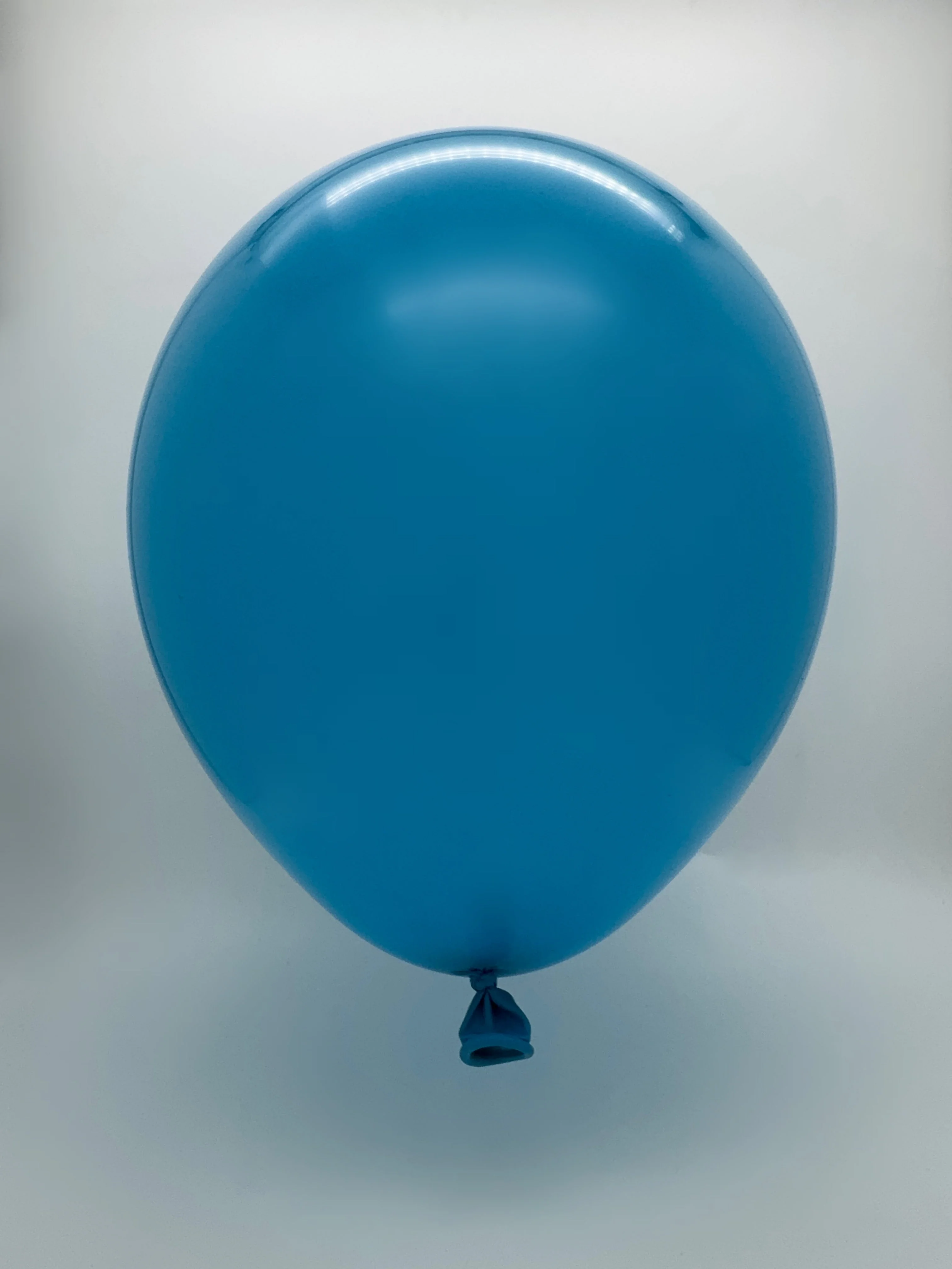 12" Standard Ocean Blue (Caribbean Blue) Decomex Latex Balloons (100 Per Bag) - Image 2