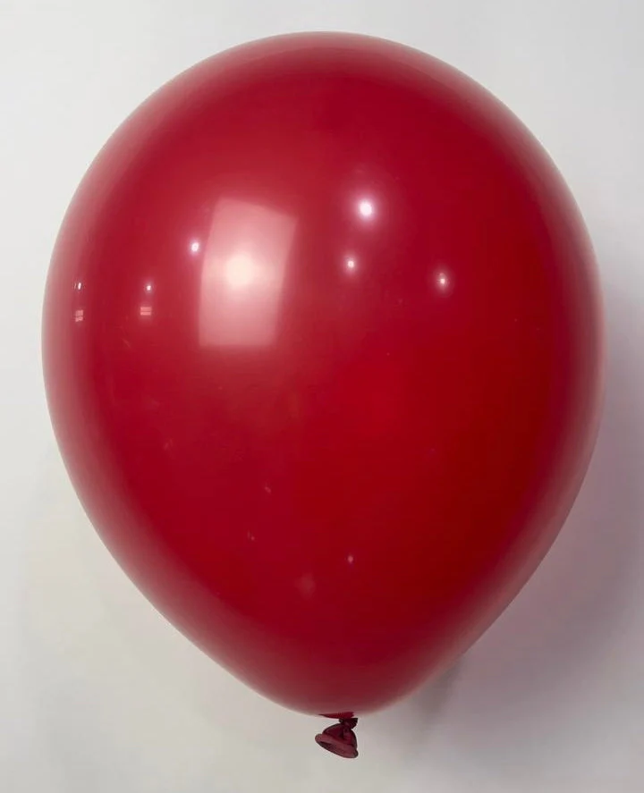 26" Standard Dynasty Red Decomex Latex Balloons (10 Per Bag) - Image 2