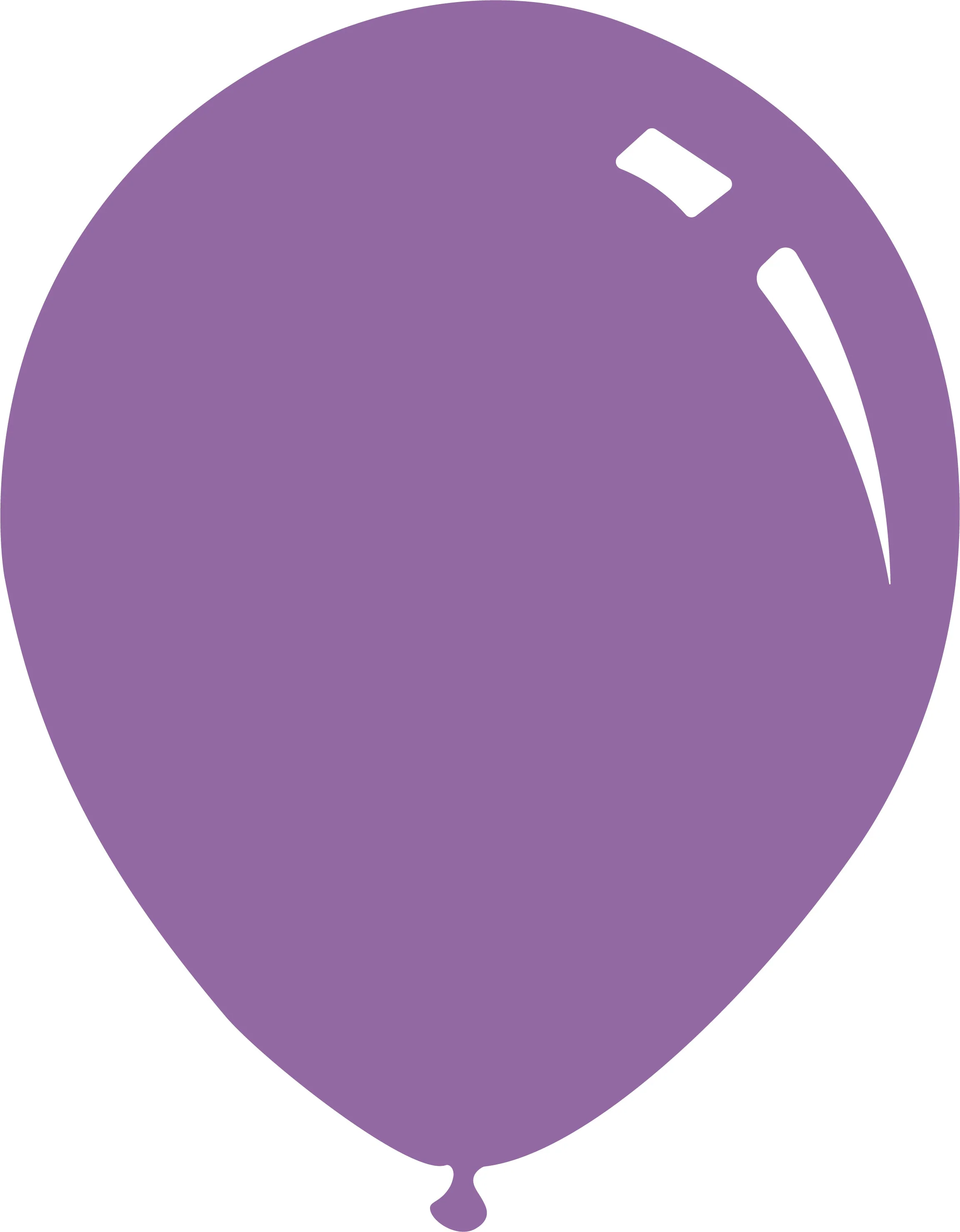 26" Deco Lilac Decomex Latex Balloons (10 Per Bag)