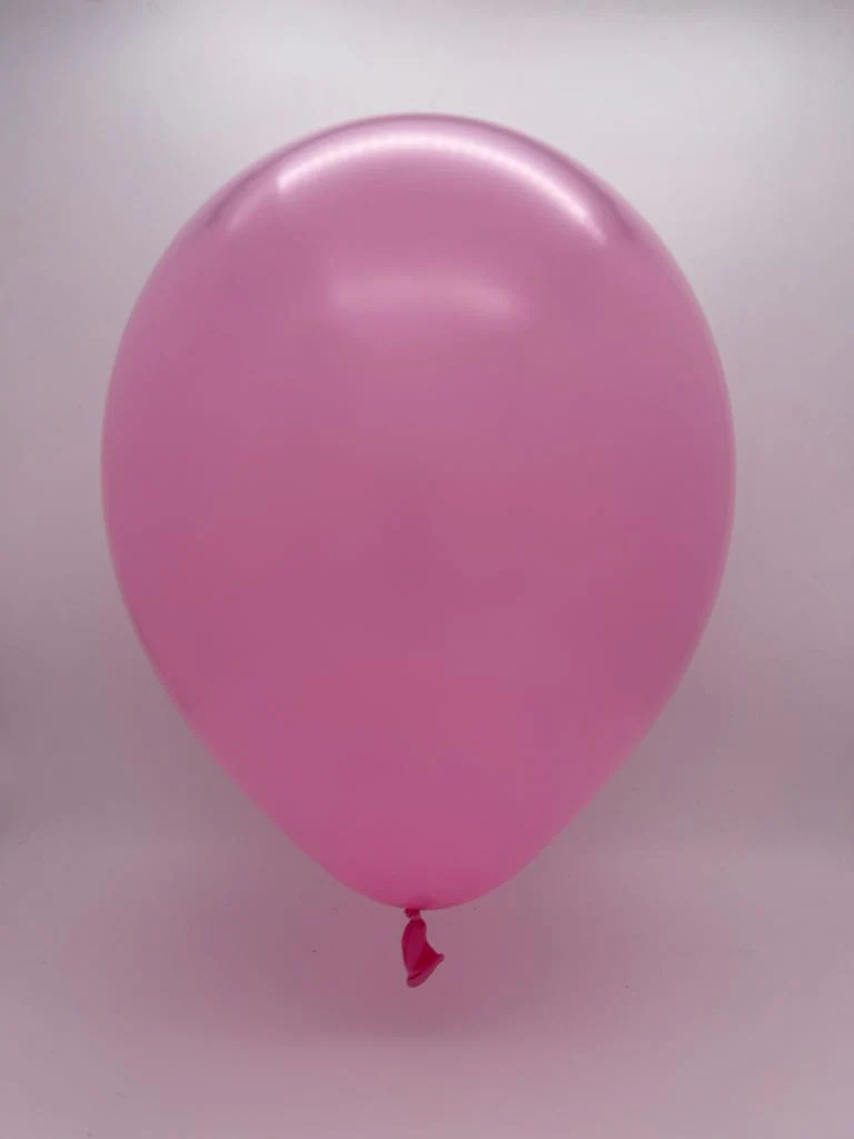 36" Deco Candy Pink Decomex Latex Balloons (5 Per Bag) - Image 2