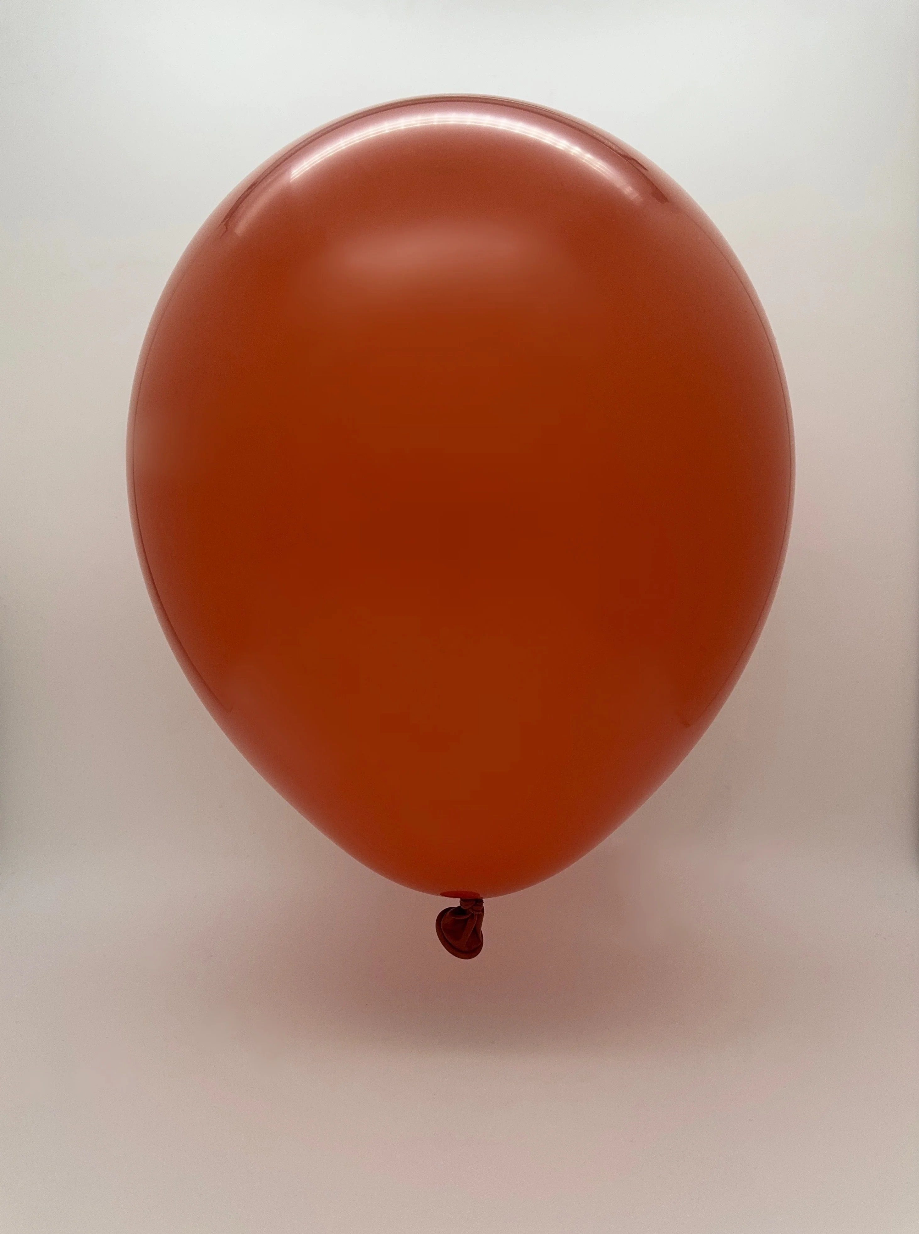 36" Deco Cider Orange (Rust Orange) Decomex Latex Balloons (5 Per Bag) - Image 2