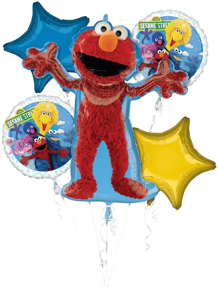 Sesame Street Bouquet Foil Balloon