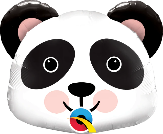 Shape Airfill Only (Sticks Sold Separately) Precious Panda Foil Balloon