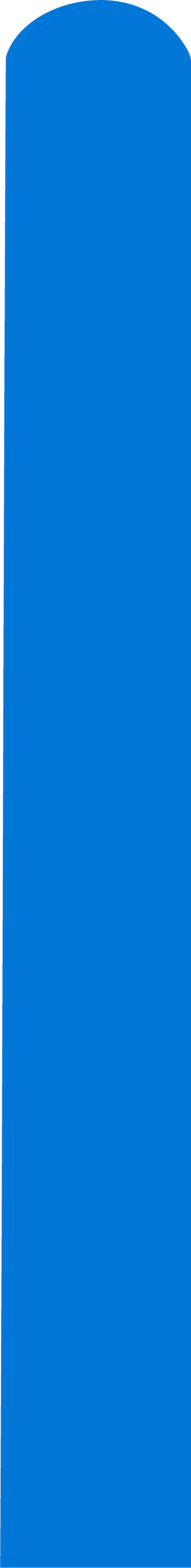 T160D Standard Blue Decomex Twisting Modelling Latex Balloons (100 Per Bag)