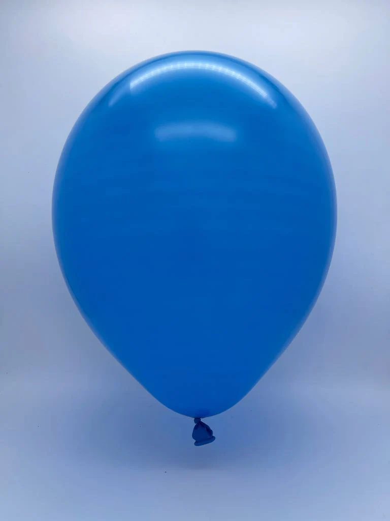 T160D Standard Blue Decomex Twisting Modelling Latex Balloons (100 Per Bag) - Image 2