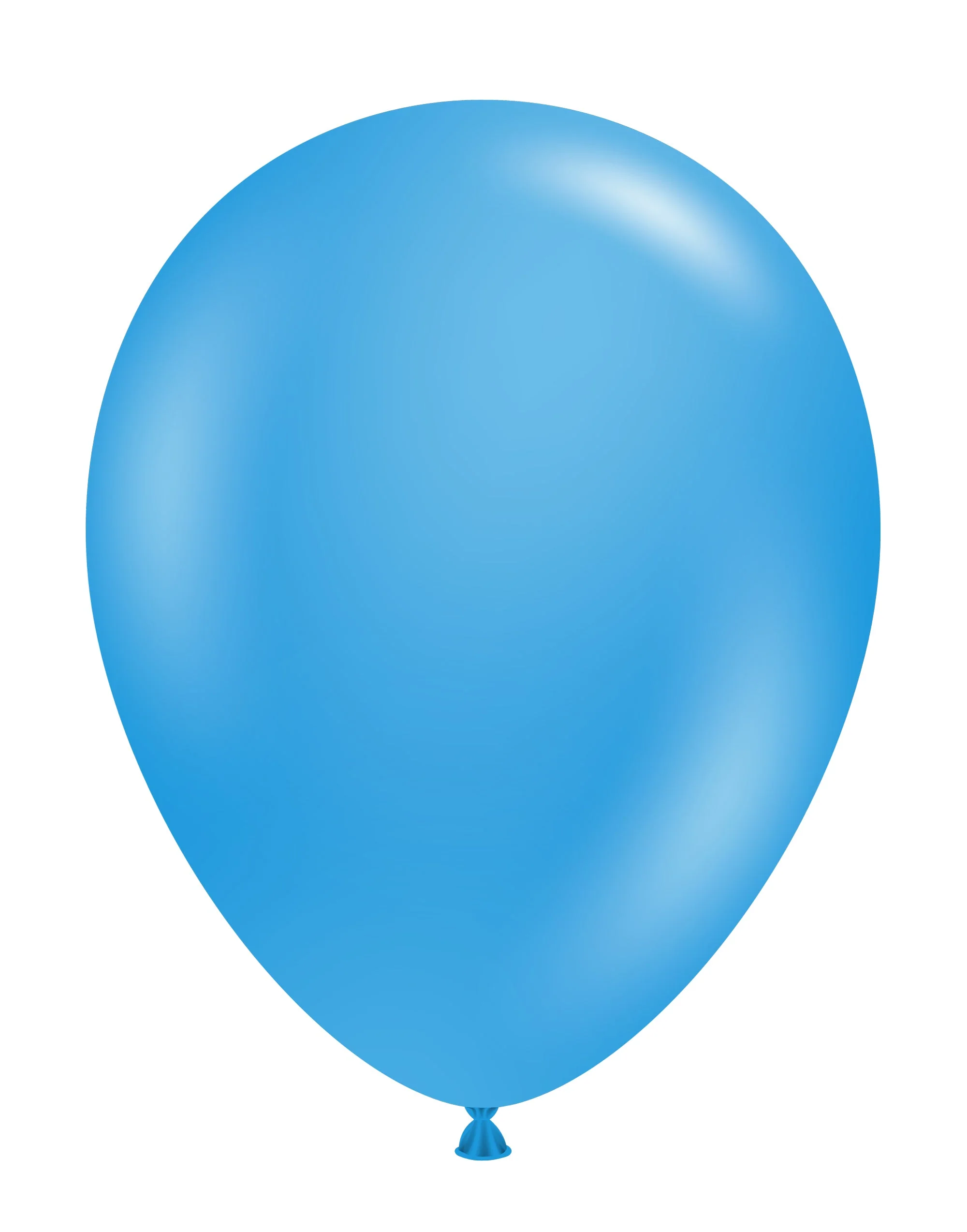 24" Blue Standard Latex Balloons (3 Per Bag) Brand Tuftex