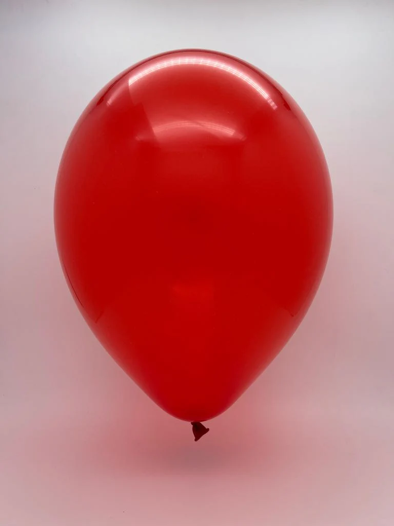 24" Crystal/Jewel Red Latex Balloons (3 Per Bag) Brand Tuftex - Image 2