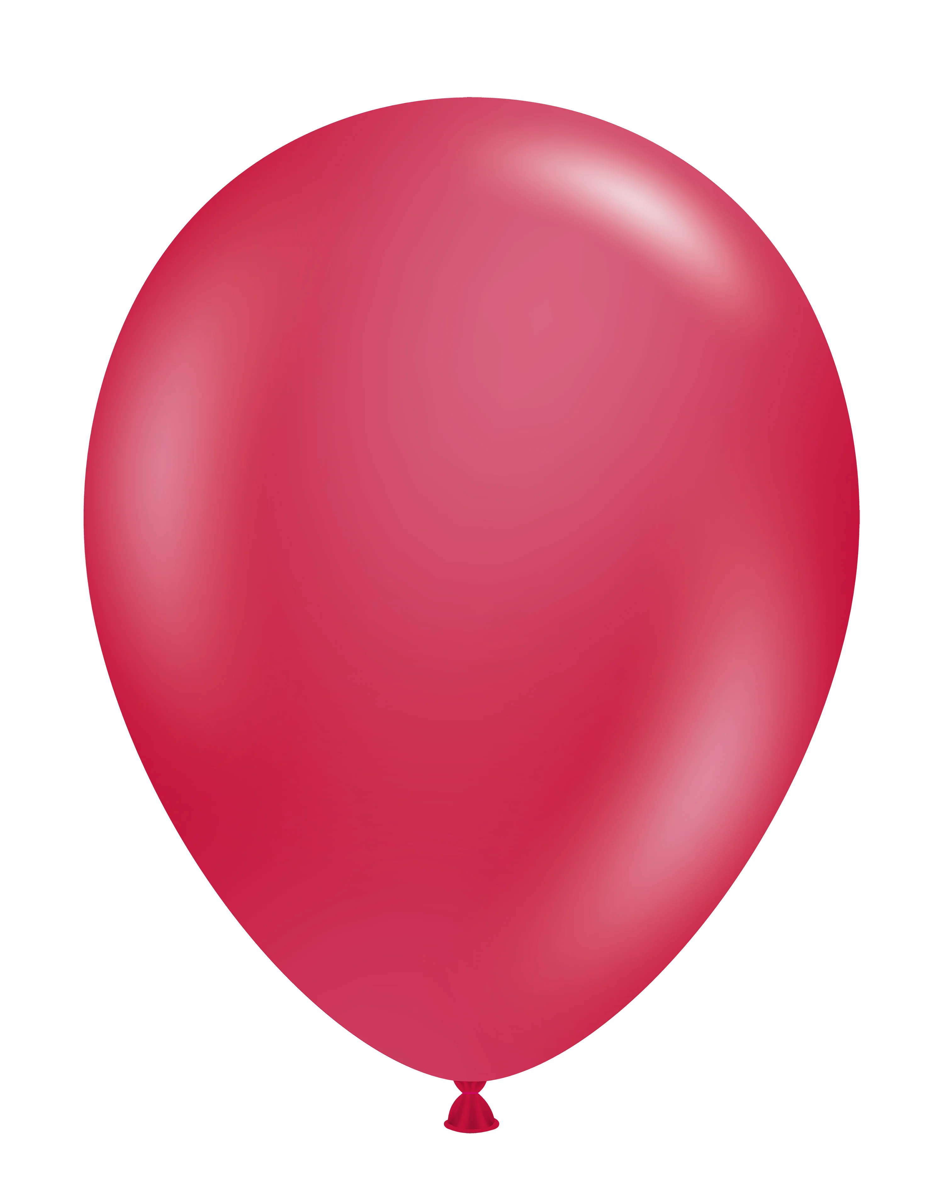 24" Pearl Metallic Starfire Red Tuftex Latex Balloons (3 Per Bag)