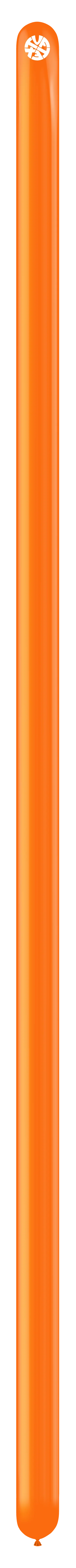 TT-260's Standard Orange Tuftex Brand Twisting Animal Latex Balloons - Image 3