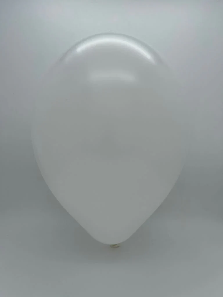 TT-260's White Tuftex Brand Twisting Animal Standard Latex Balloons - Image 2